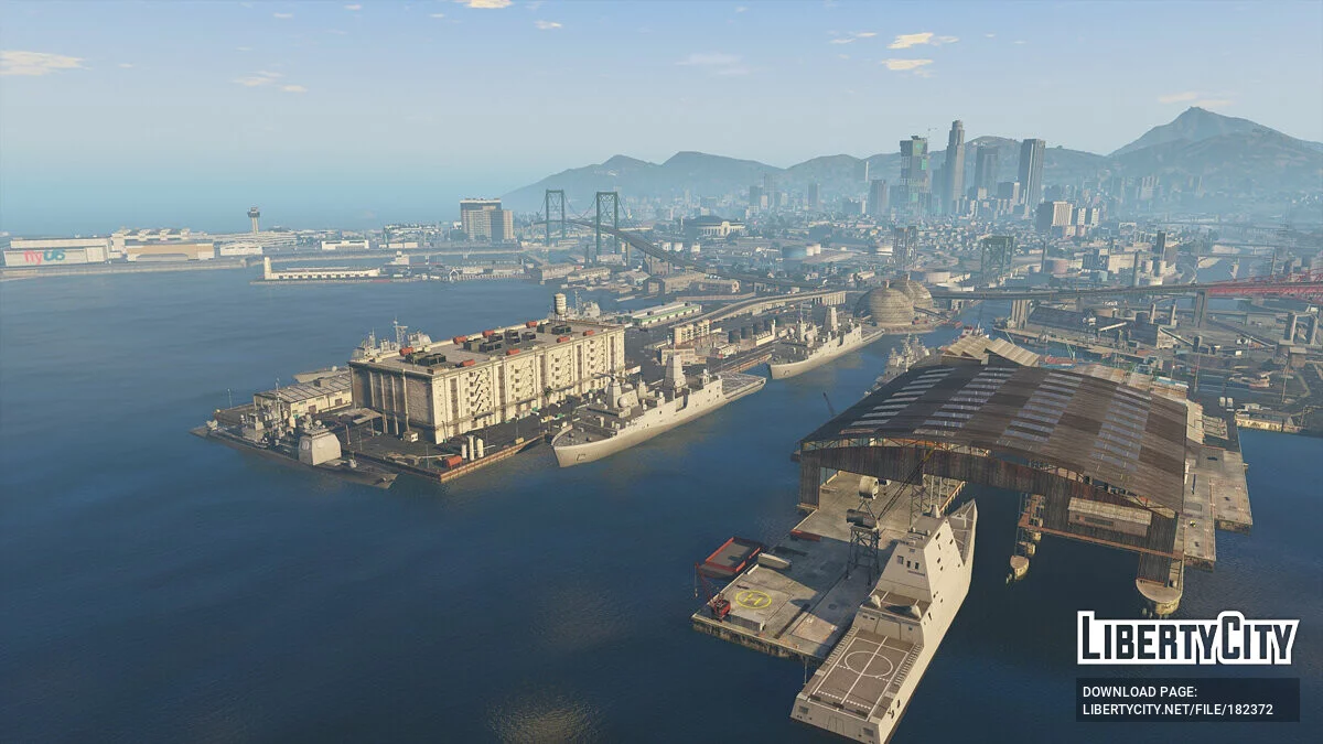 US Navy Fleet Surface Vessels [Add-On | Working weapons] 1.3 / GTA 5