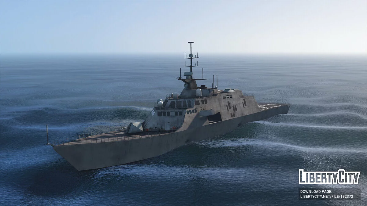 US Navy Fleet Surface Vessels [Add-On | Working weapons] 1.3 / GTA 5