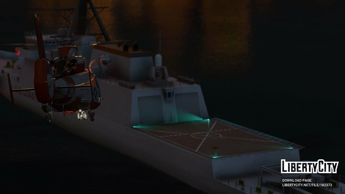USCG Legend-Class Cutter Bertholf [Working Guns] 1.0 / GTA 5