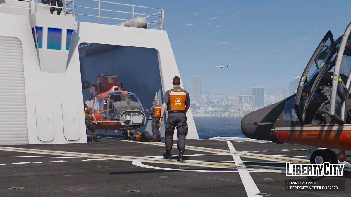 USCG Legend-Class Cutter Bertholf [Working Guns] 1.0 / GTA 5