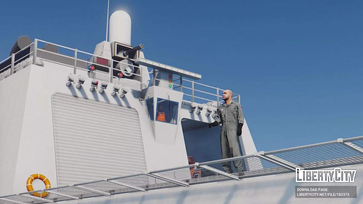 USCG Legend-Class Cutter Bertholf [Working Guns] 1.0 / GTA 5