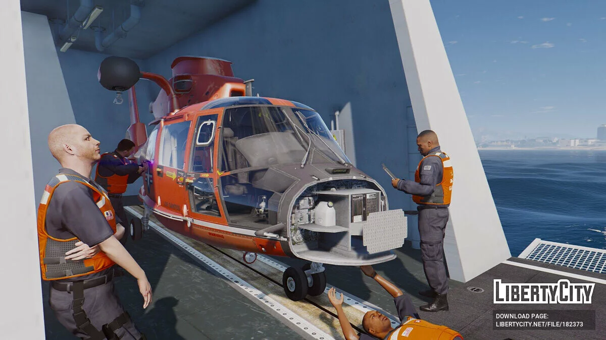 USCG Legend-Class Cutter Bertholf [Working Guns] 1.0 / GTA 5