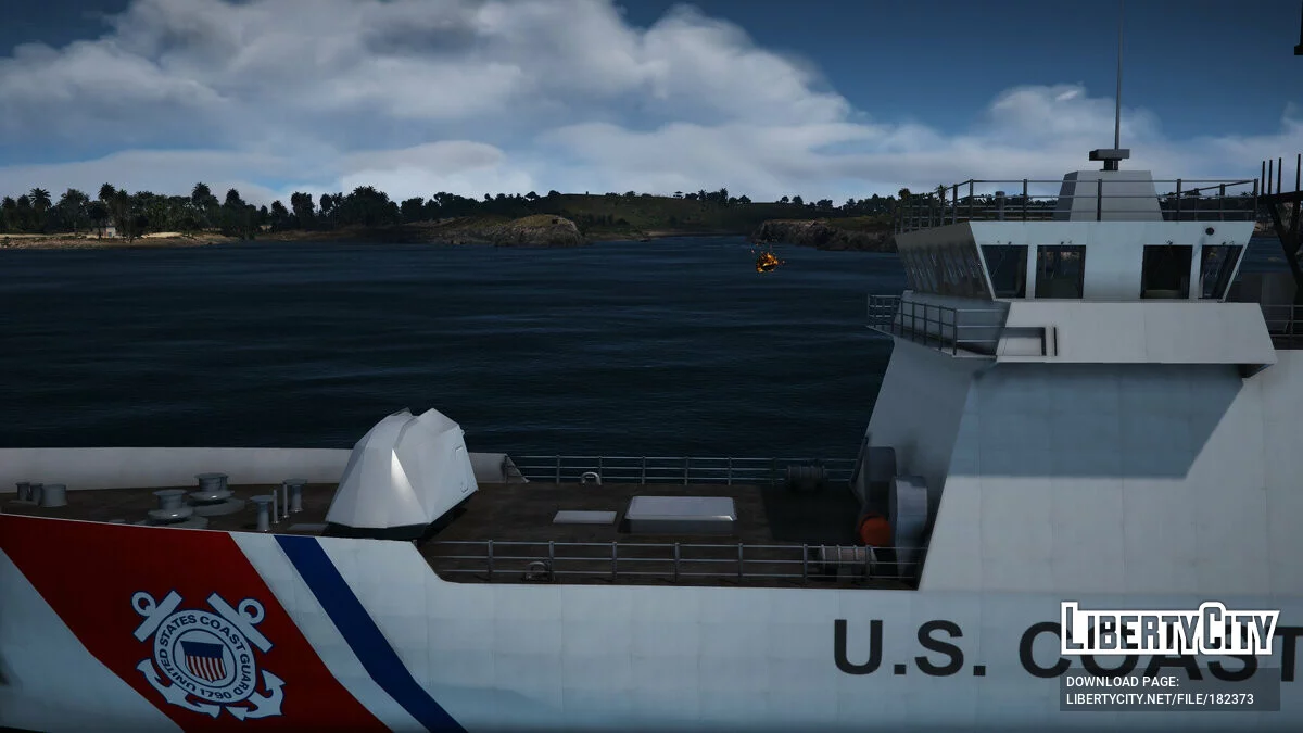USCG Legend-Class Cutter Bertholf [Working Guns] 1.0 / GTA 5