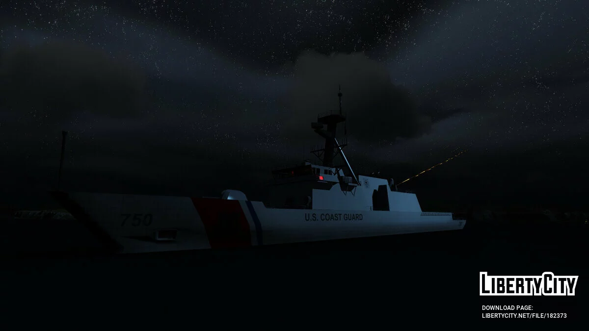 USCG Legend-Class Cutter Bertholf [Working Guns] 1.0 / GTA 5