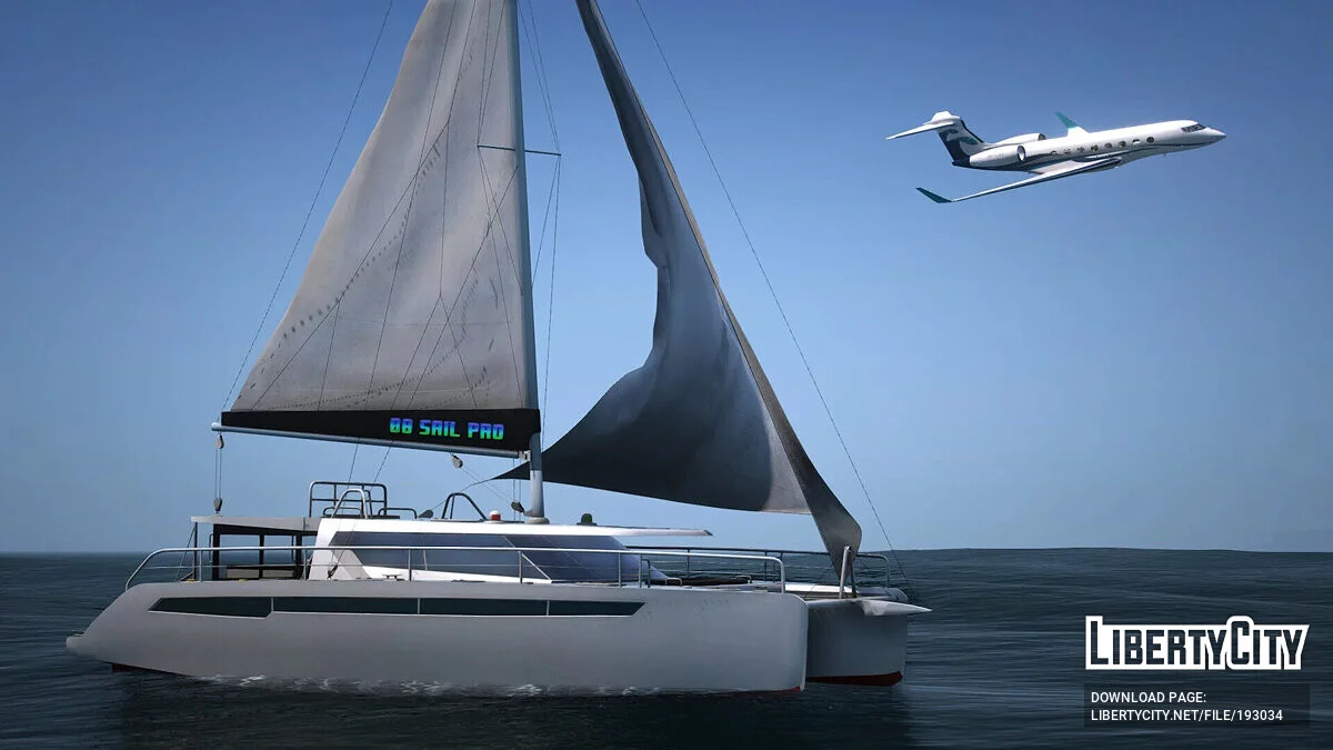 Catamaran Yacht [Add-On] / GTA 5