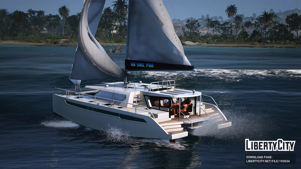 Catamaran Yacht [Add-On] / GTA 5