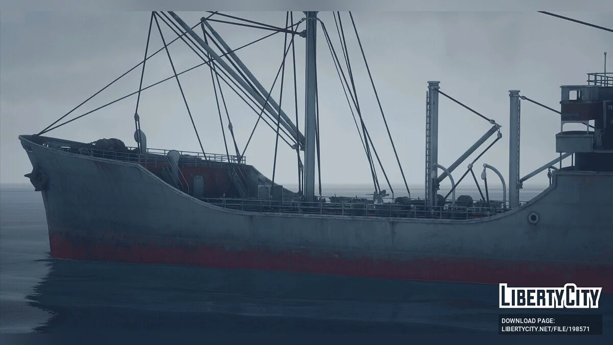 Old Cargo Ship [Add-On / FiveM] 1.0 / GTA 5