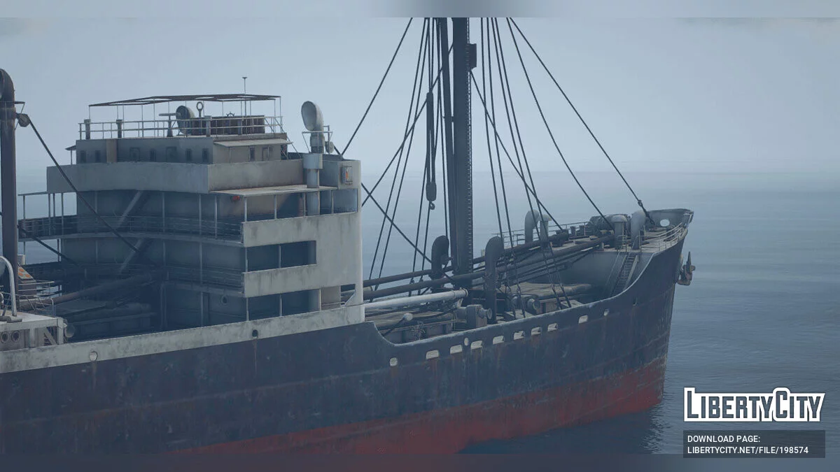 Old Cargo Ship GERMANY [Add-On / FiveM] 1.0 / GTA 5