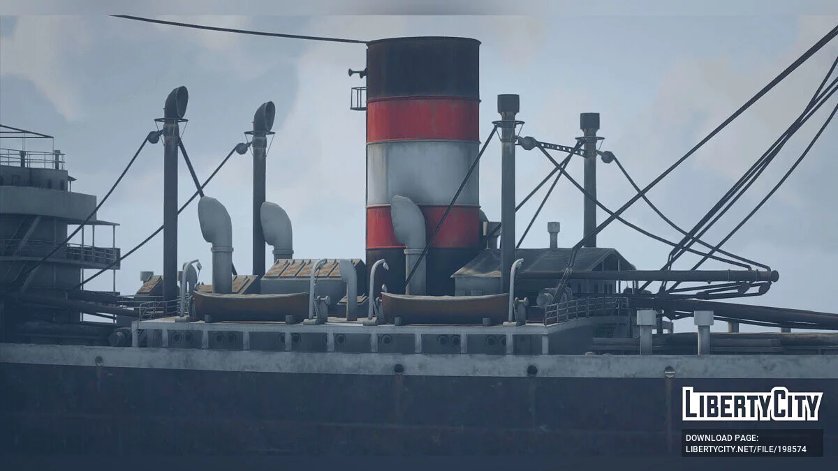 Old Cargo Ship GERMANY [Add-On / FiveM] 1.0 / GTA 5