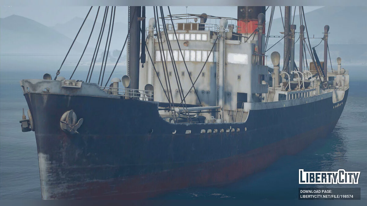 Old Cargo Ship GERMANY [Add-On / FiveM] 1.0 / GTA 5