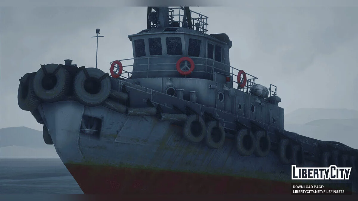 Tugboat PR-489 [Add-On | FiveM] 1.0 / GTA 5