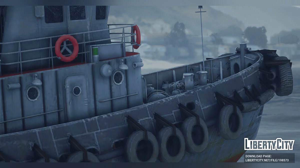 Tugboat PR-489 [Add-On | FiveM] 1.0 / GTA 5