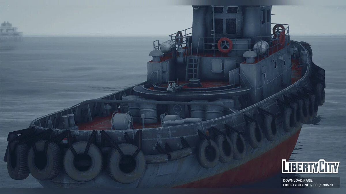 Tugboat PR-489 [Add-On | FiveM] 1.0 / GTA 5