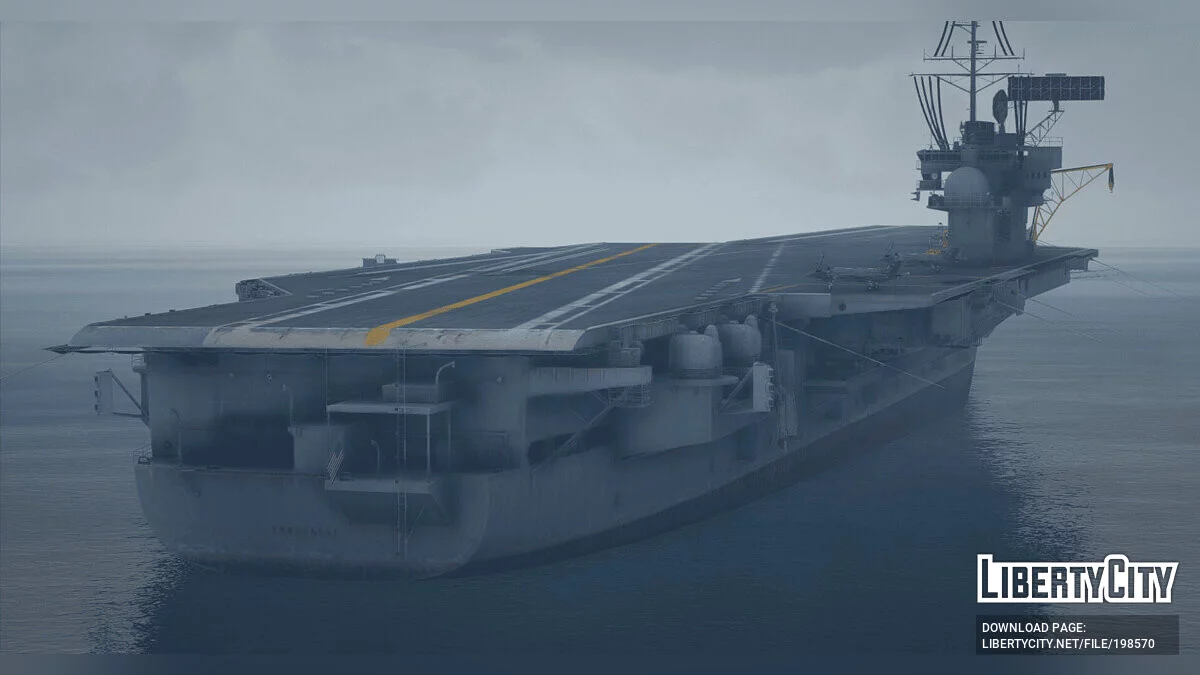 USS Forrestal [Add-On / FiveM] 1.0 / GTA 5