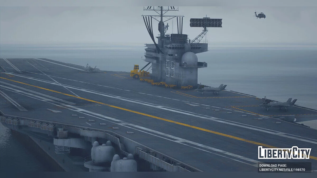 USS Forrestal [Add-On / FiveM] 1.0 / GTA 5