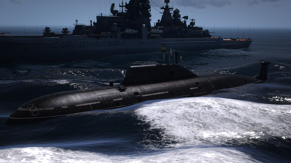 Скачать Akula Class Submarine Russian Navy [Add-On] 1.0 для GTA 5