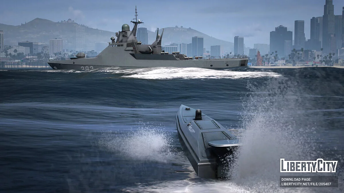 Magura V5 USV drone [Add-On] 1.0 / GTA 5