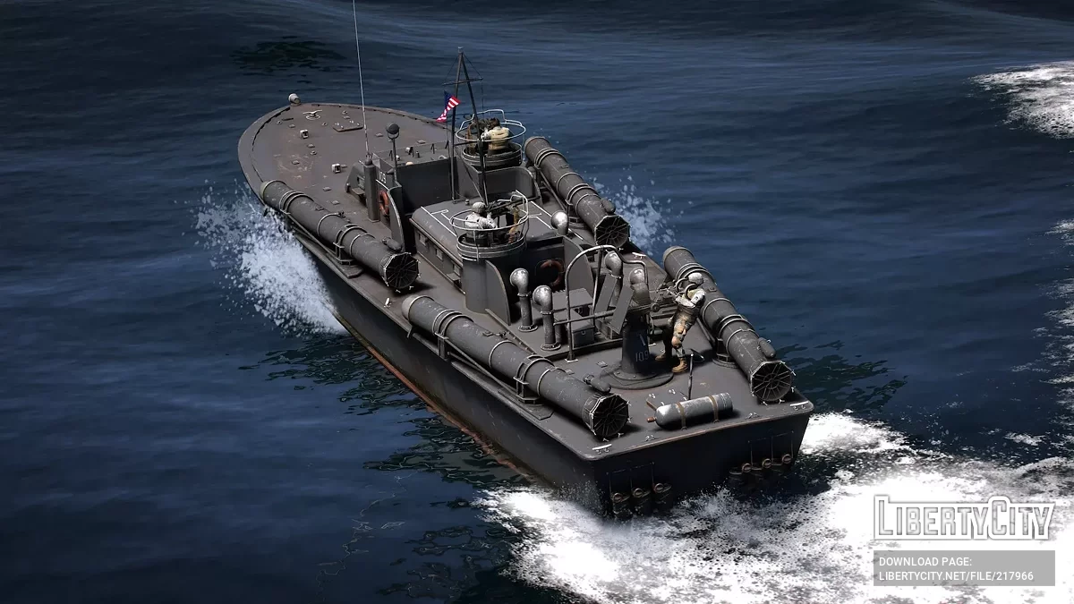 PT109 Torpedo Boat [Add-On] / GTA 5