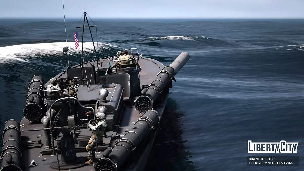 PT109 Torpedo Boat [Add-On] / GTA 5