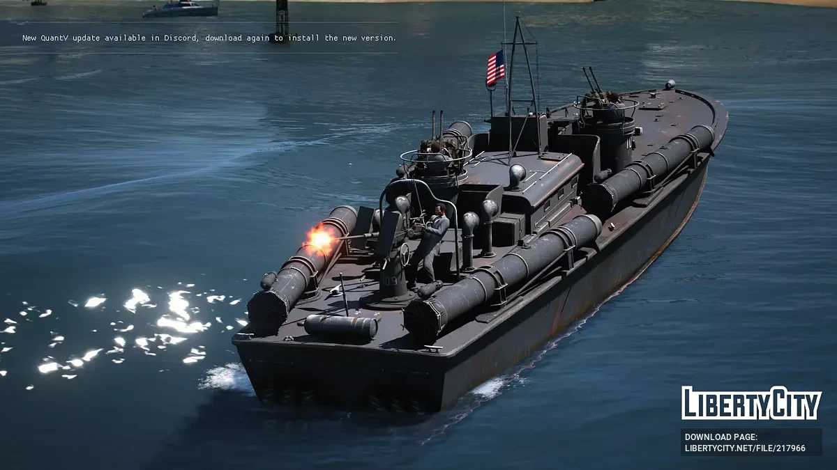 PT109 Torpedo Boat [Add-On] / GTA 5