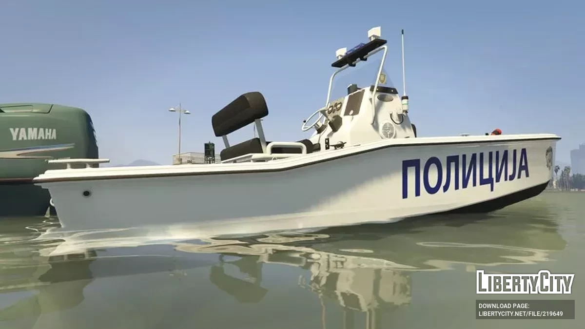 Serbian Police — Small Patrol Boat [Replace | HQ] / GTA 5