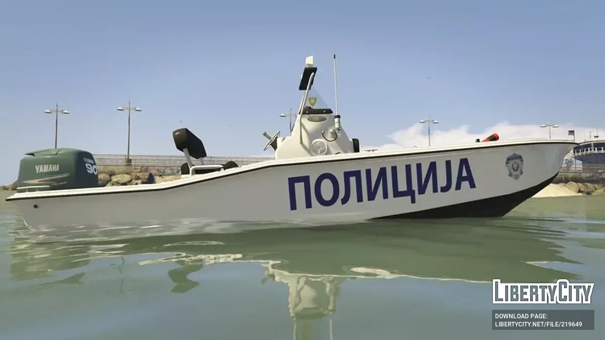 Serbian Police — Small Patrol Boat [Replace | HQ] / GTA 5