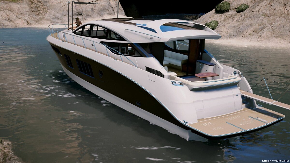 Download Sea Ray L650 express [Add-On / Replace]  for GTA 5