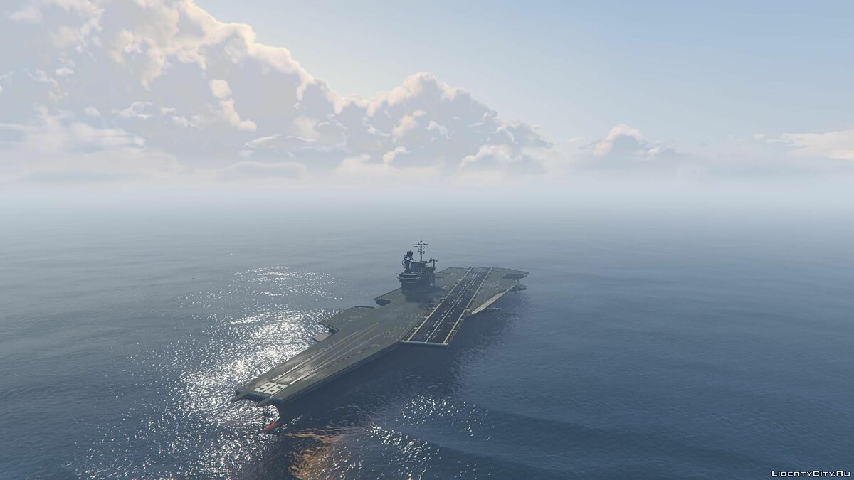 Drivable enhanced aircraft carrier [Add-On] для GTA 5 - Картинка #1