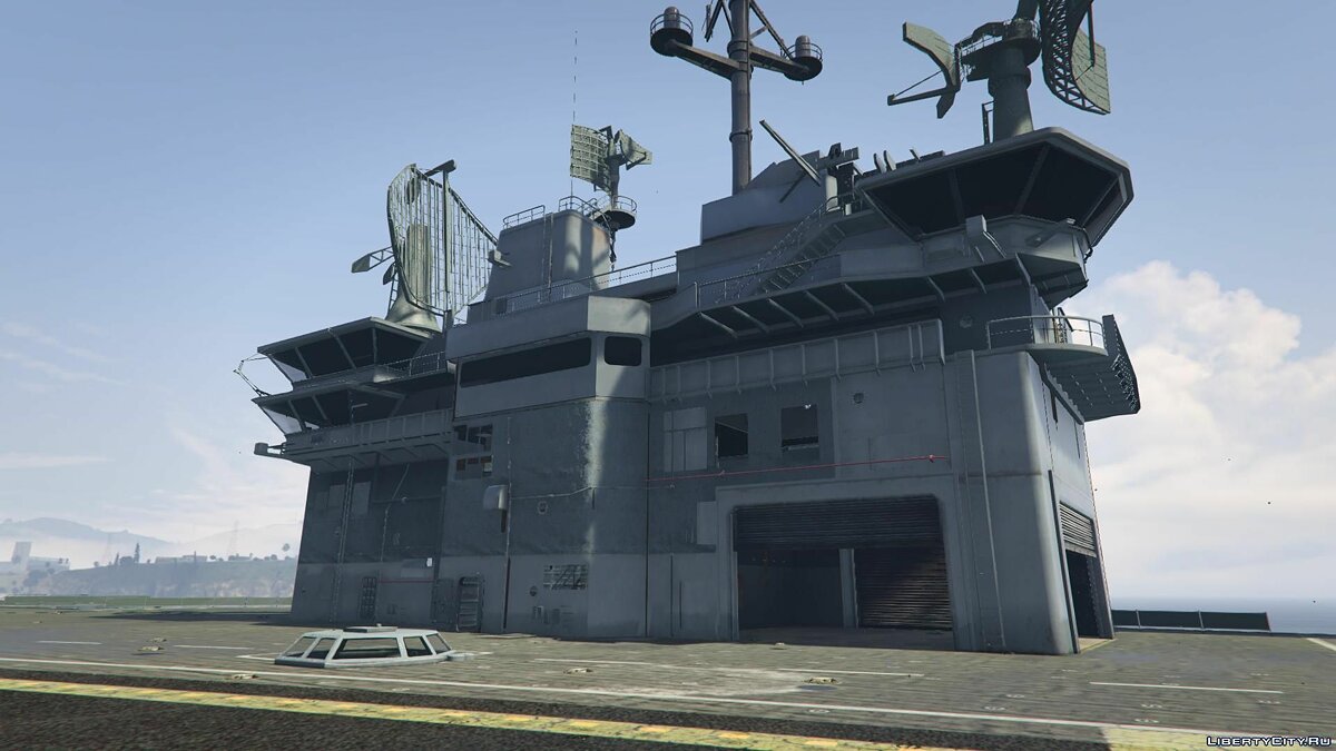 Drivable enhanced aircraft carrier [Add-On] для GTA 5 - Картинка #7