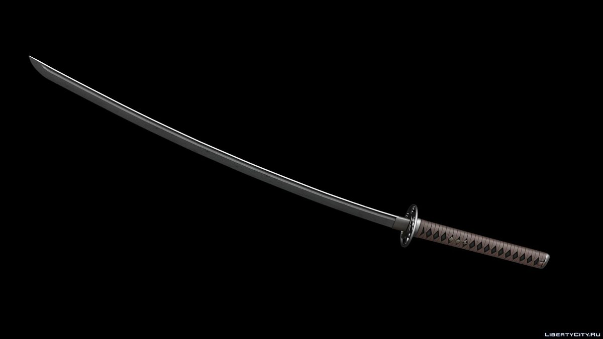 Katana (Sword) [HighPoly  4K] для GTA 5 - Картинка #1