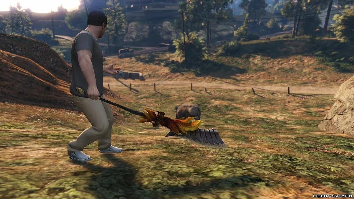 Monster Hunter: Demonlord Halberd / GTA 5
