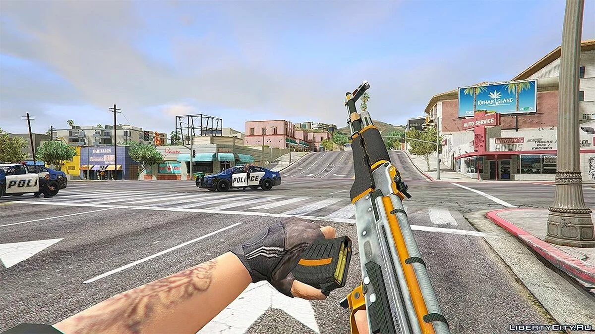 AK47 & AWP - Carbon Edition / GTA 5