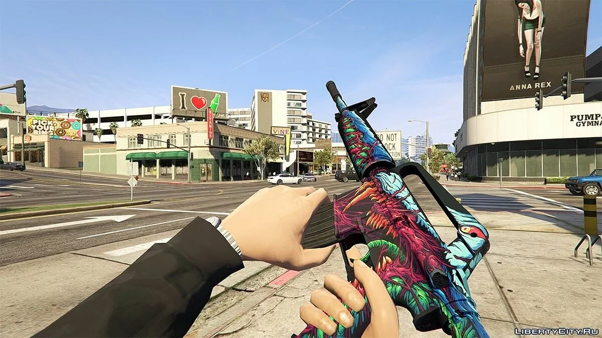 M4A1-S & AWP - Hyper Beast Edition / GTA 5