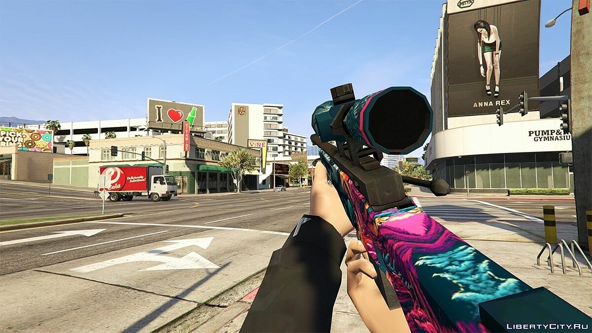 Скачать M4A1-S & AWP - Hyper Beast Edition для GTA 5