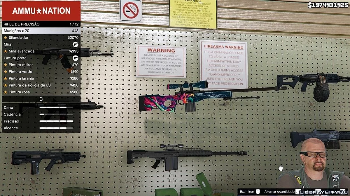 M4A1-S & AWP - Hyper Beast Edition / GTA 5