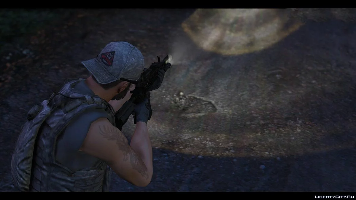 HK416 Full Attachments & Animated / GTA 5