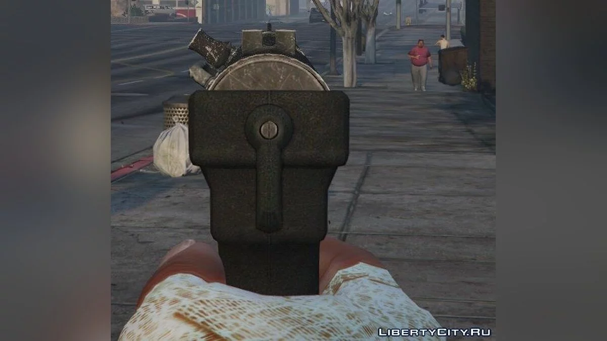 Black Intratec Tec-9 (Animated) / GTA 5