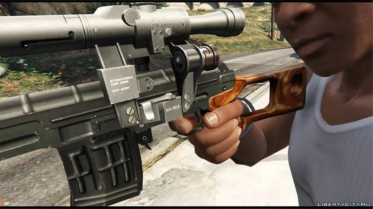 Dragunov SVD (Animated) / GTA 5