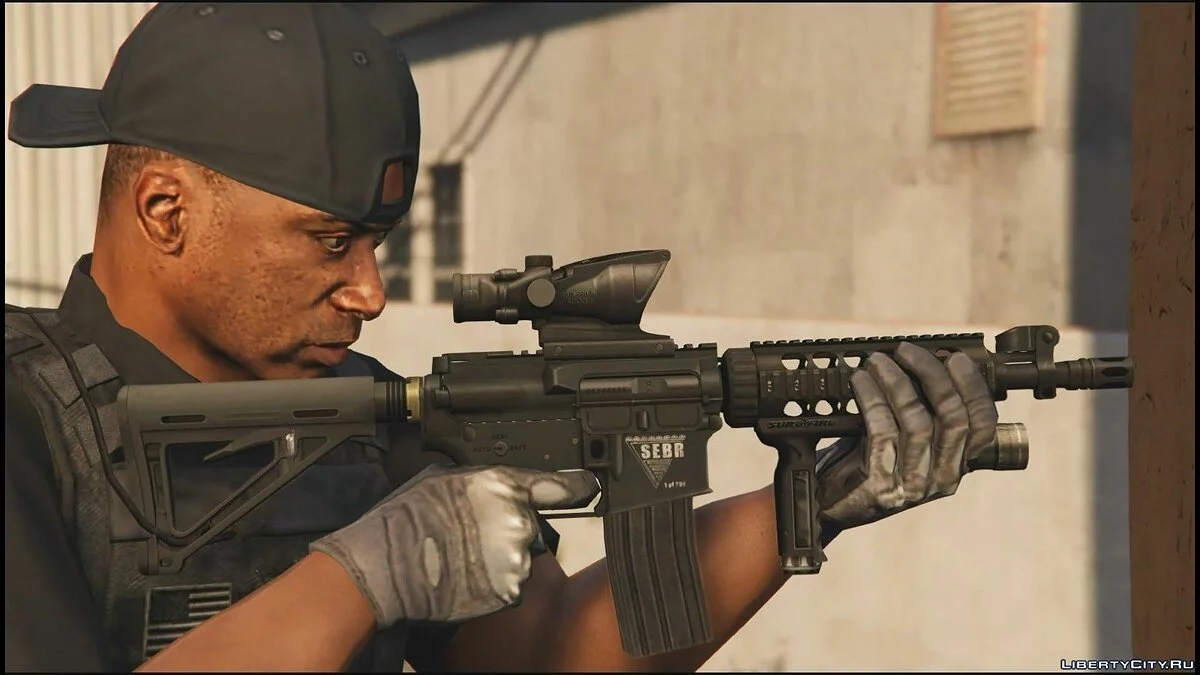 Tactical M4A1 CQB (Animated) 1.0 / GTA 5