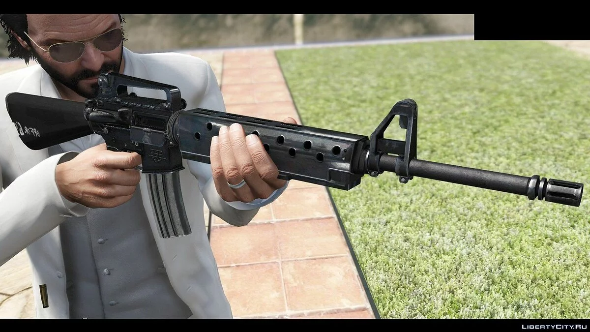 5.56x45mm M16A2 Rifle [Metallic|HQ] / GTA 5