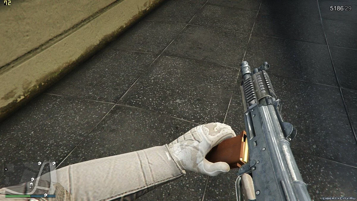 Battlefield Hardline AKS-74U 1.0 / GTA 5