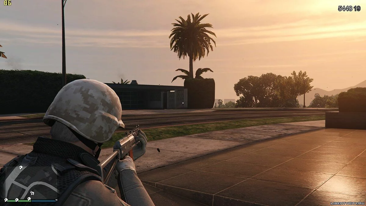 Battlefield Hardline AKS-74U 1.0 / GTA 5
