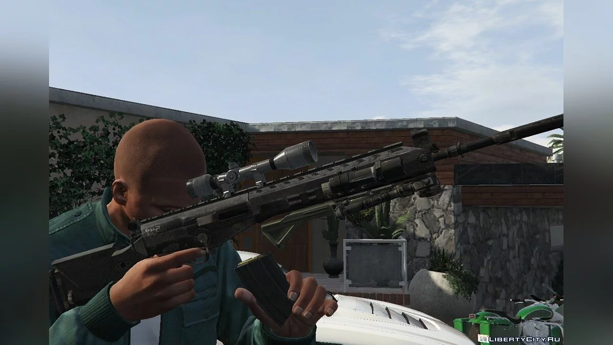 IMBEL IA2 - Call of Duty Ghosts Marksman Rifle / GTA 5