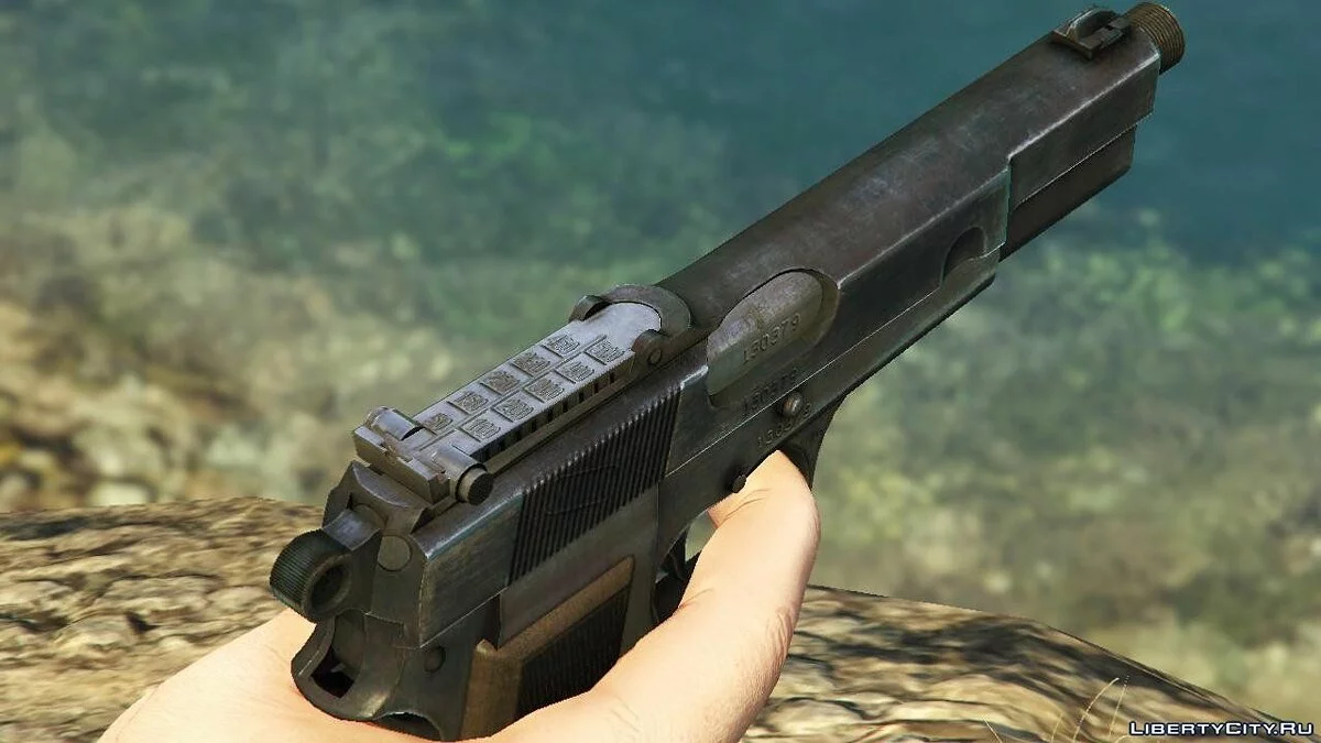 Browning M1935 [4K] 1.0 / GTA 5