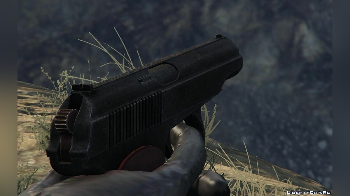 Скачать Makarov Pistol - PM 1.0 для GTA 5