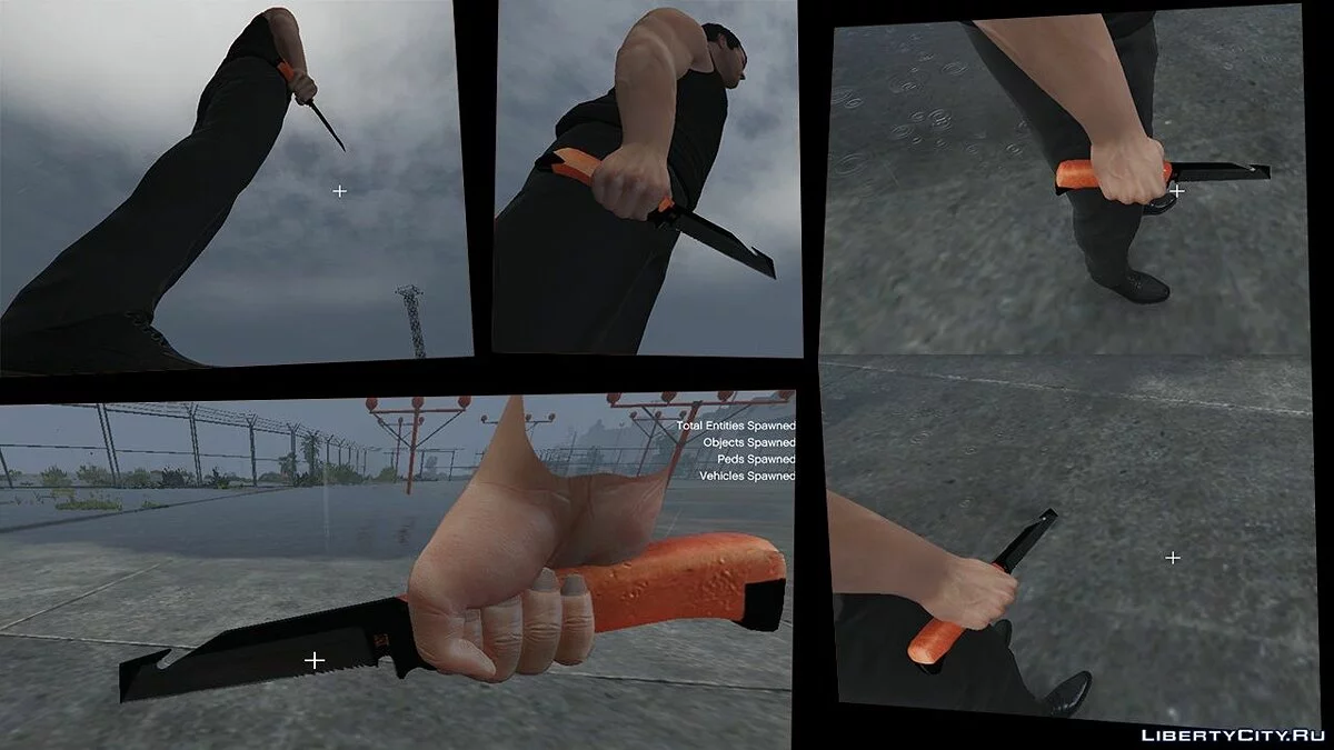 Battlefield 3 ACB90 Knife / GTA 5