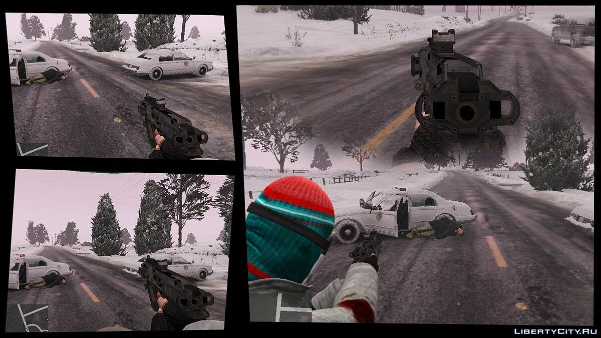 L-CAR Call of Duty Black Ops III [Animated] / GTA 5