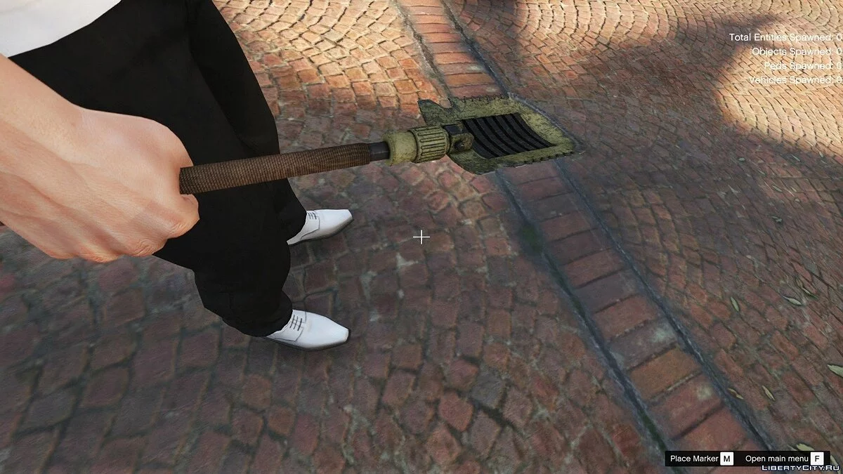 Crovel (CrowBar/Shovel) [LowPoly | 2K] / GTA 5