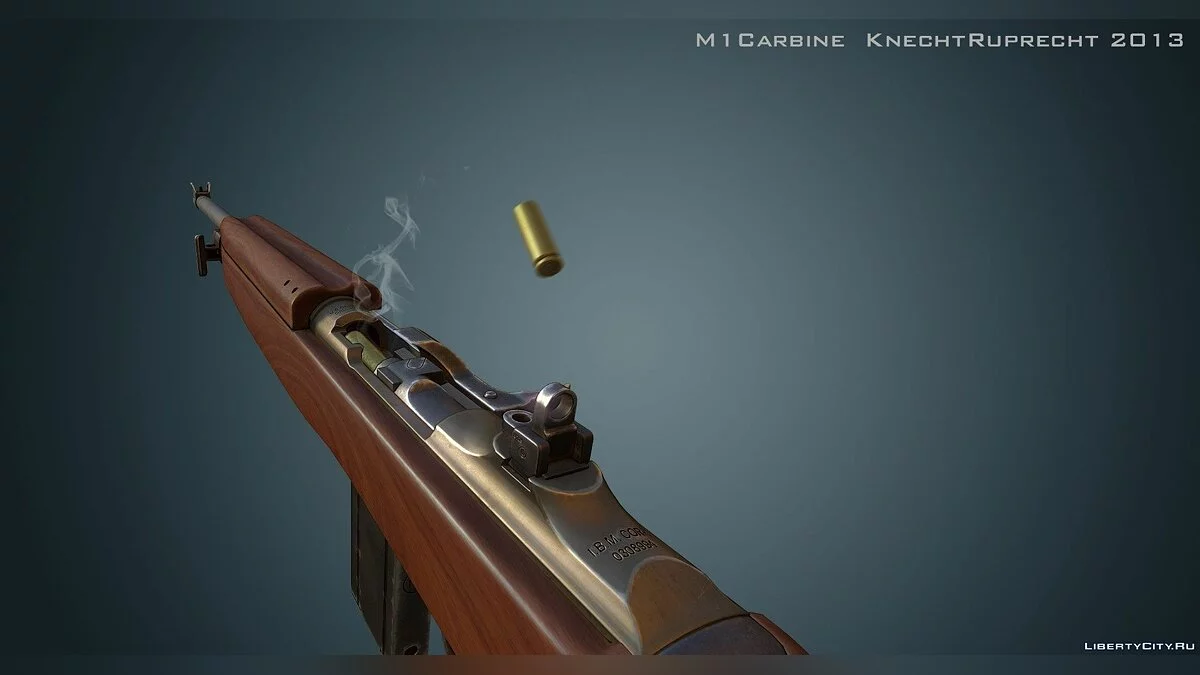 M1 Rifle [4K | High Poly | Animated] / GTA 5