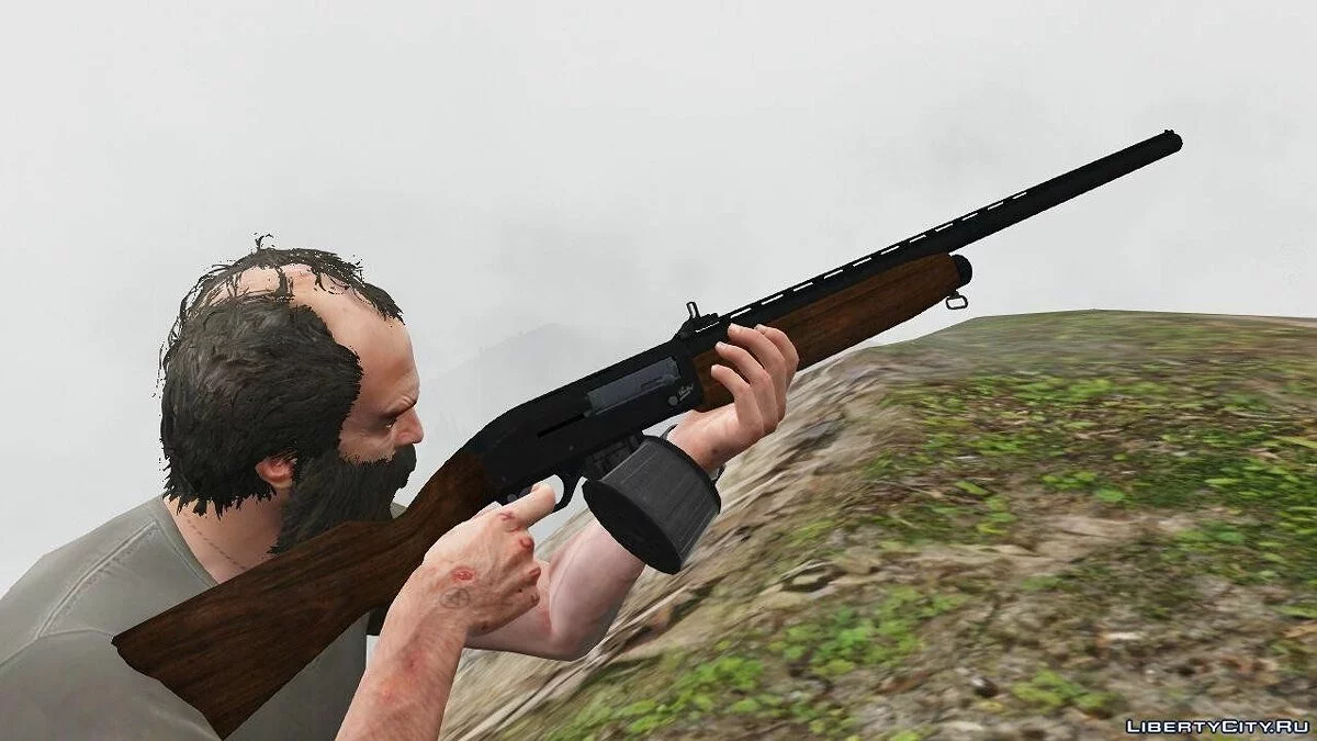 MP153 (Shotgun) [2K | Animated | High poly] / GTA 5